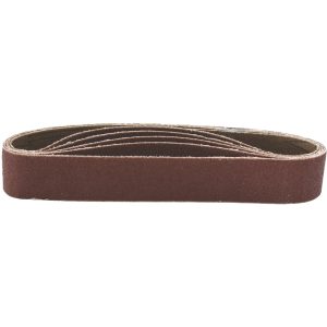 SANDING BELT 30 X 451 POWER HOLE 80 GRIT 5/PK