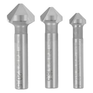 HSS COUNTERSINK SET - PCS 12.4 - 16.5 - 20.5MM