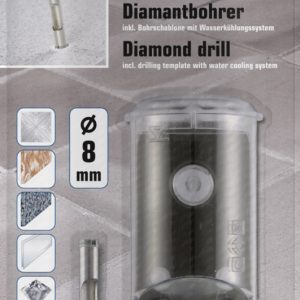TEMPLATE FOR DIAMOND DRILLS