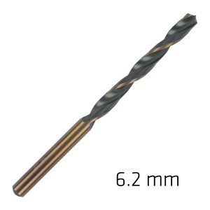 HSS SPRINT MASTER 6.2MM BULK DIN 338 ALPEN DRILL BIT