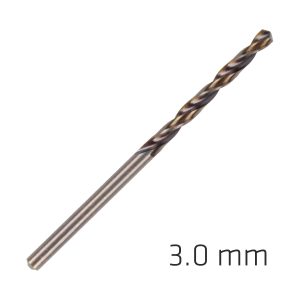 HSS SPRINT MASTER 3.0MM 10-PACK HANG TAG DIN 338 ALPEN DRILL BITS