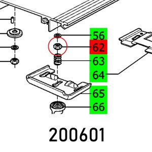 HEXAGON NUT DIN 439-M6