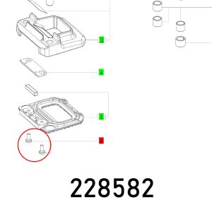 OVAL HEAD SCREW M4X10-TAPTITE T15