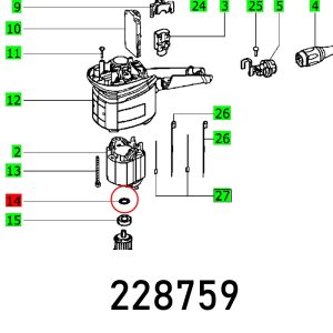 SPACER 15,8X21,8X0,2 L+MN 1100