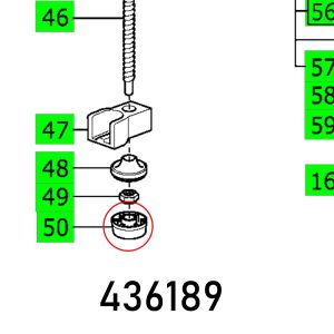 KNOB FRONT HAL KF 4 E