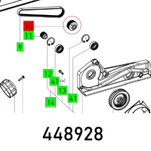 DRIVE PULLEY EHL 65 EB
