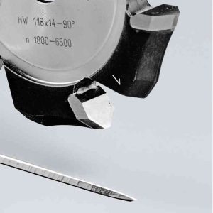 CUTTER - V GROO HW 118X14-90GRAD-ALU