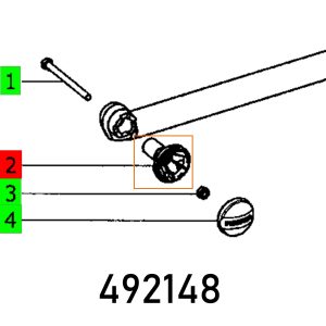 HANDLE DOWN CS 50 EB