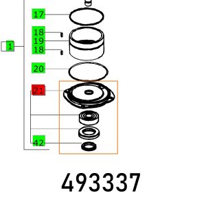 HOUSING COVER LEX 2 125-150 ET-BG