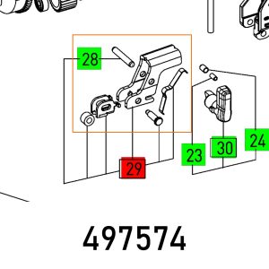 ROLLER RETAINER PS 400