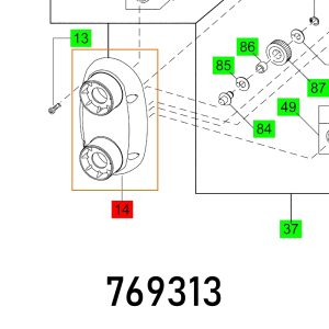 GEAR BOX MX 1600-2 EQ DUO