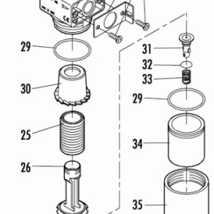 SPARES FOR F180 29-31-32-33-34-35-36
