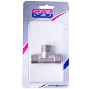 T CONNECTOR 1/2'MMM PACKAGED