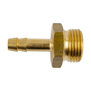 BRASS HOSE TAIL 3-8M X 6MM