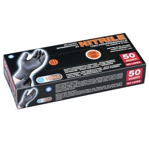 NITRILE GLOVES MEDIUM 50 PCE HIGH DENSITY ( X25 PAIRS)