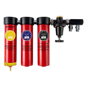 THREE STAGE FILTER (SINTER / FINE/ CARBON) WITHOUT GAUGE