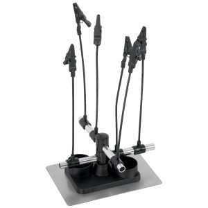 AIRBRUSH HOLDER WITH 6 CLIPS