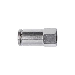 METAL PU FITTING STRAIGHT 6MM 1/8' F
