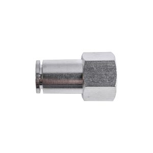 METAL PU FITTING STRAIGHT 10MM 3/8' F