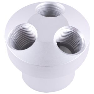 MANIFOLD THREE WAY 1-4' FEMALE SPLITTER