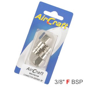 CONNECTOR GERMAN 3/8' FEMALE 2PC PACK