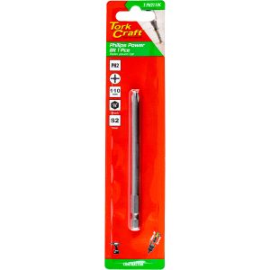 PHIL. PH2 X 110MM POWER BIT 1PC CARDED