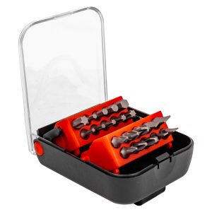 S/D INS.BIT SET 25MM 20PC CASE