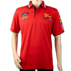 VERMONT MENS GOLF SHIRT RED 5XL