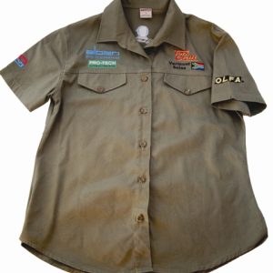 VERMONT MENS BUSH SHIRT KHAKI 100% COTTON 3XL