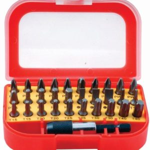 SCREWDRIVER BIT SET 31PCS IN BLISTER