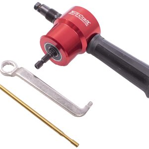 NIBBLER ATTACHMENT FOR DRILLS FOR CUTTING SHEET METALS