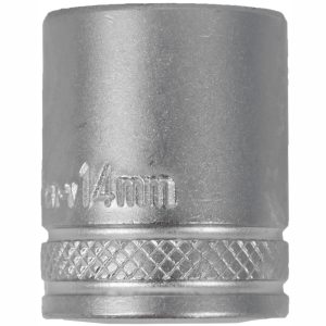 SOCKET 14MM 1/4' DRIVE CRV  12 POINT