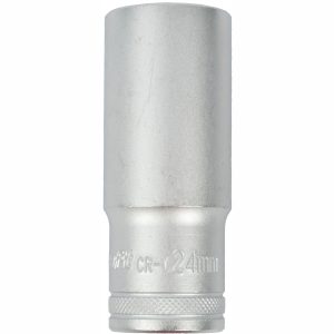 SOCKET 24MM 1/2' DR DEEP SOCKET CRV 12 POINT