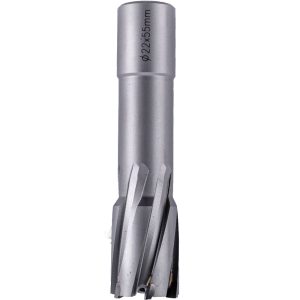 ANNULAR HOLE CUTTER TCT 22 X 55MM WELD SHANK 19.05M