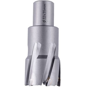 ANNULAR HOLE CUTTER TCT 32 X 35MM WELD SHANK 19.05MM