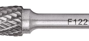 ROTARY BURR TUNGSTEN 12X25X6MM CONICAL ROUND POINT