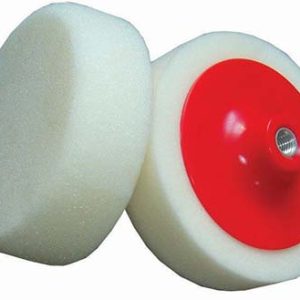 COMPOUNDING SPONGE 150MM X M14 WHITE HARD FOAM PAD