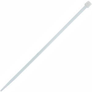 NYLON CABLE TIES 4.8MM X 200MM WHITE 100PC