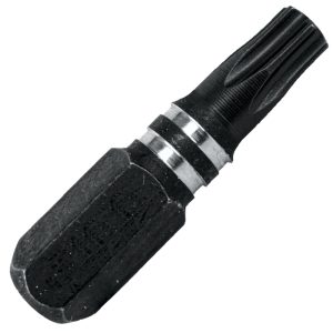 TORX TX 5 IMPACT INSERT BIT 25MM 2PC CARDED