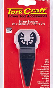 QUICK CHANGE SHARP SCRAPER 28X50MM(1-1/8'X2')