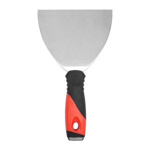 PUTTY KNIFE 125MM S/STEEL BLADE SOFT GRIP STEEL CAP