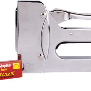 STAPLE GUN 16G 8-12MM H/DUTY T50 WITH 200PC 1.2MMX8MM STAPLES
